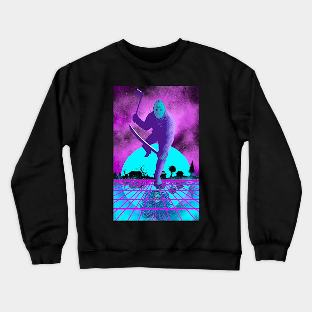 Jason 80s retro Crewneck Sweatshirt by DougSQ